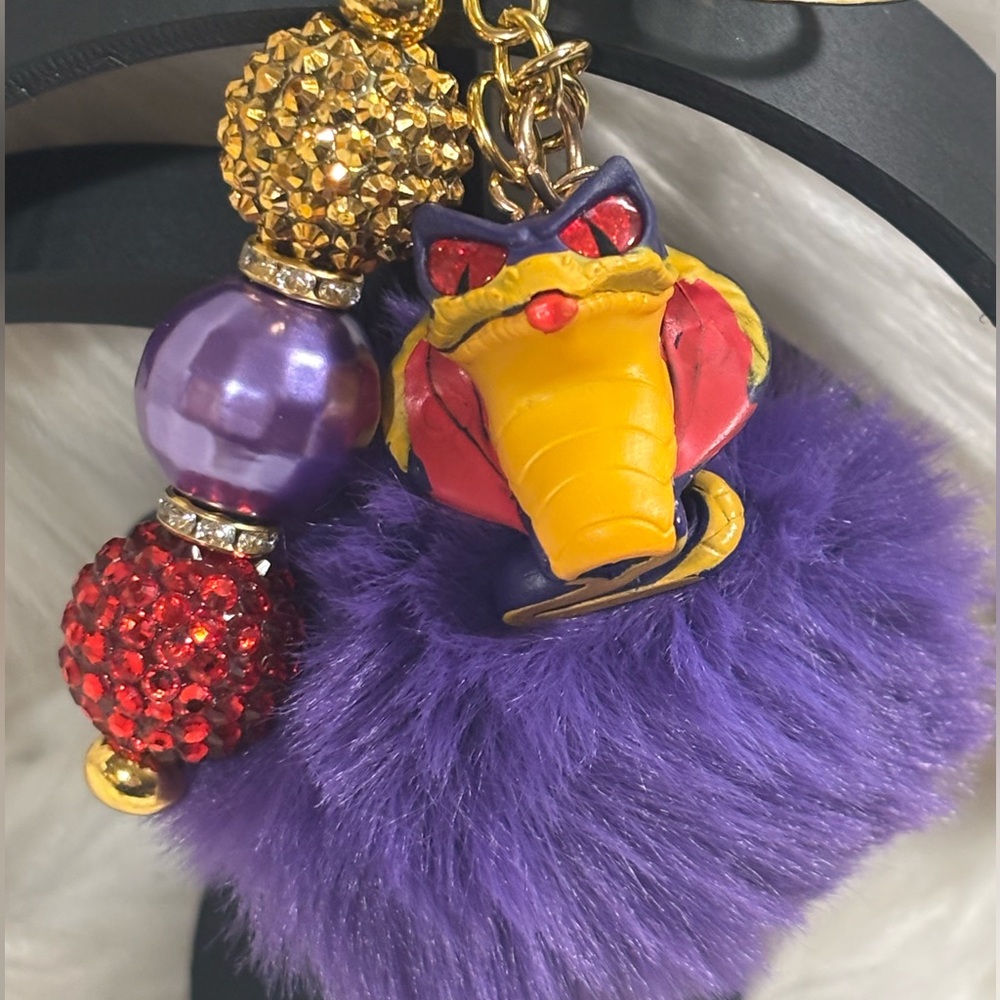 Jafar as a Snake Doorables Keychain/Bag Charm Handmade - Picture 2 of 3